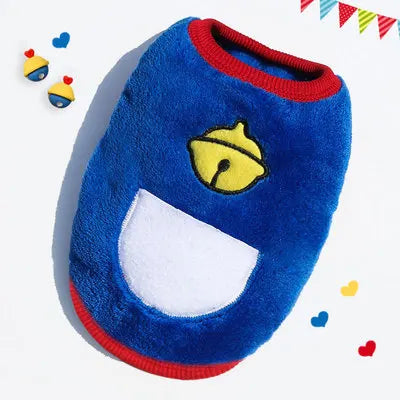 Warm Fleece Coats for Small Dogs & Cats - Winter Clothing