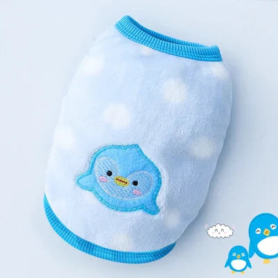Warm Fleece Coats for Small Dogs & Cats - Winter Clothing