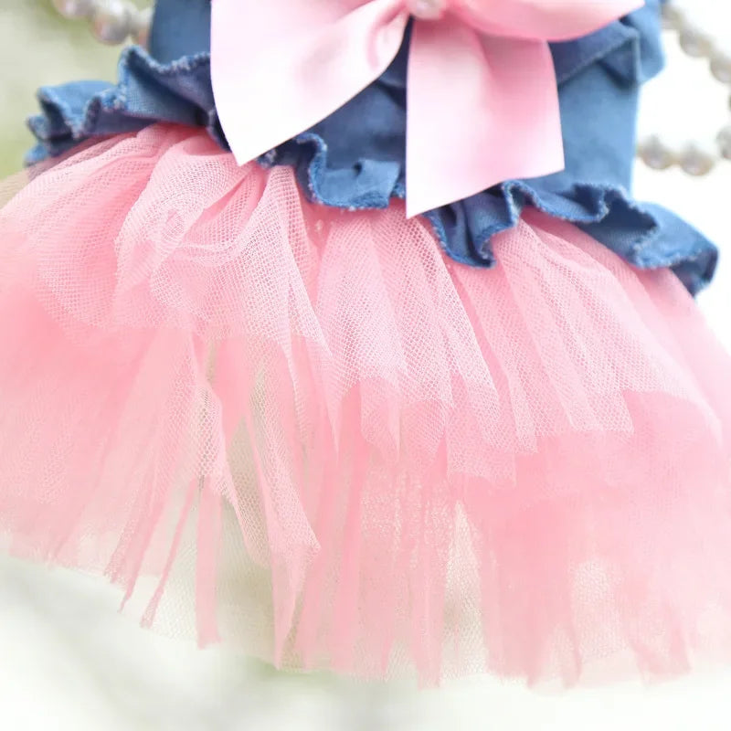 Sweet Denim Dresses for Cats & Dogs - Spring/Summer