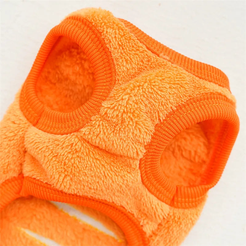 Warm Fleece Coats for Small Dogs & Cats - Winter Clothing