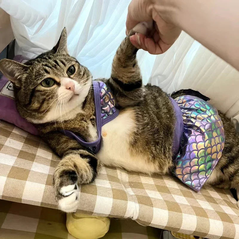 Summer Bikini Set for Cats & Small Dogs - Beach Swimsuit