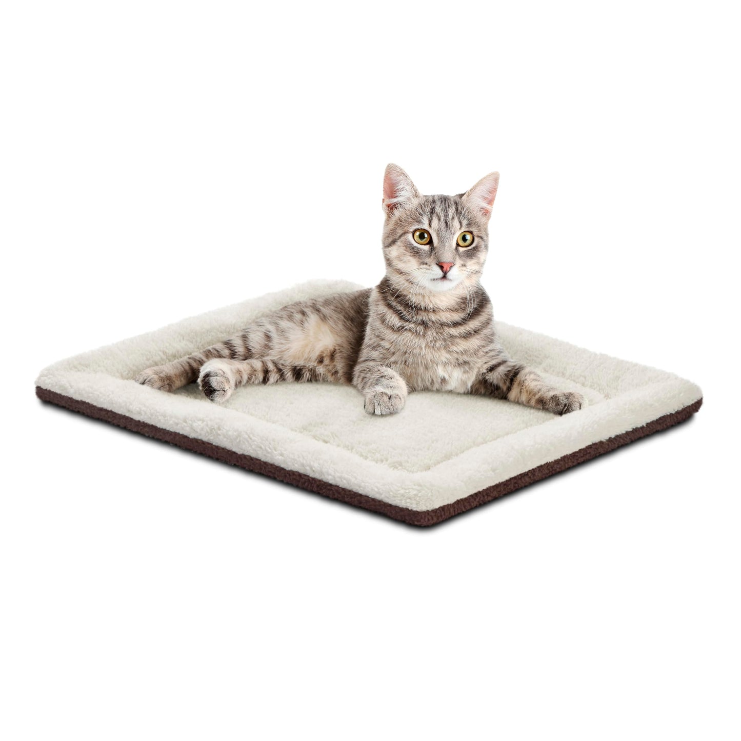 Self-Warming Cat Bed Pad - Reversible, Machine Washable, 21x17in