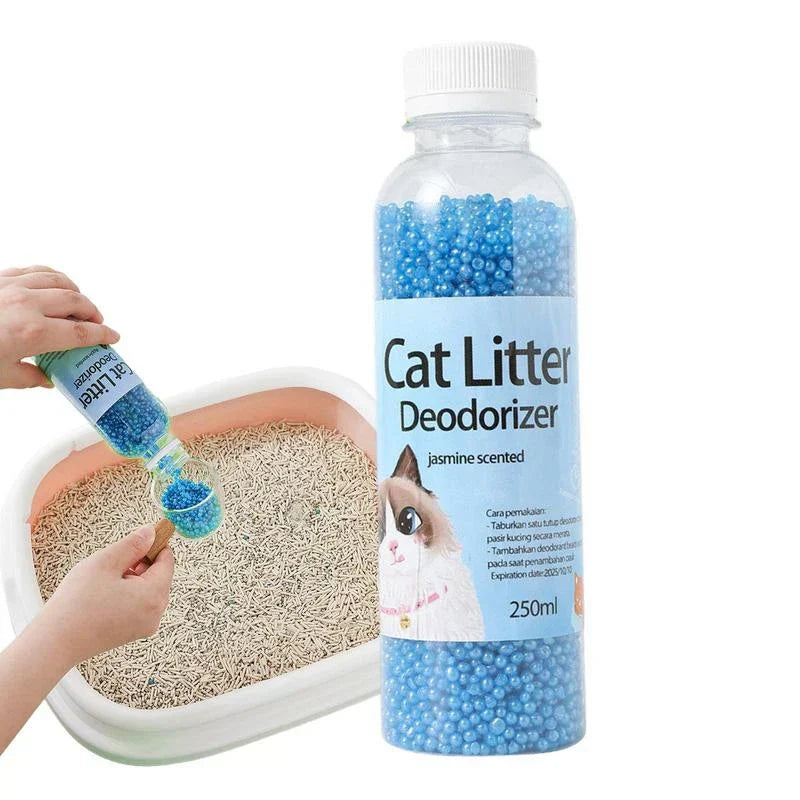 300G Kitten Litter Deodorant Beads - Easy Install, Odor Absorbing