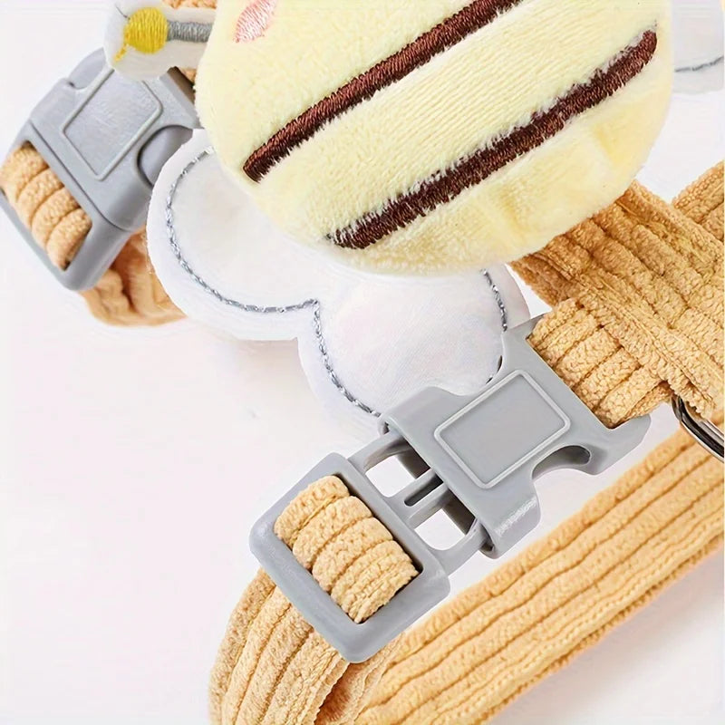 Escape-Proof Adjustable Cat Harness & Leash Set