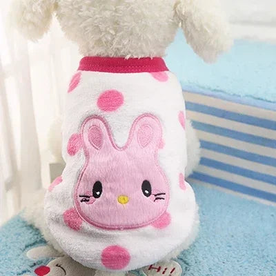 Fleece Winter Vest for Cats & Dogs - Warm Pet Sweater
