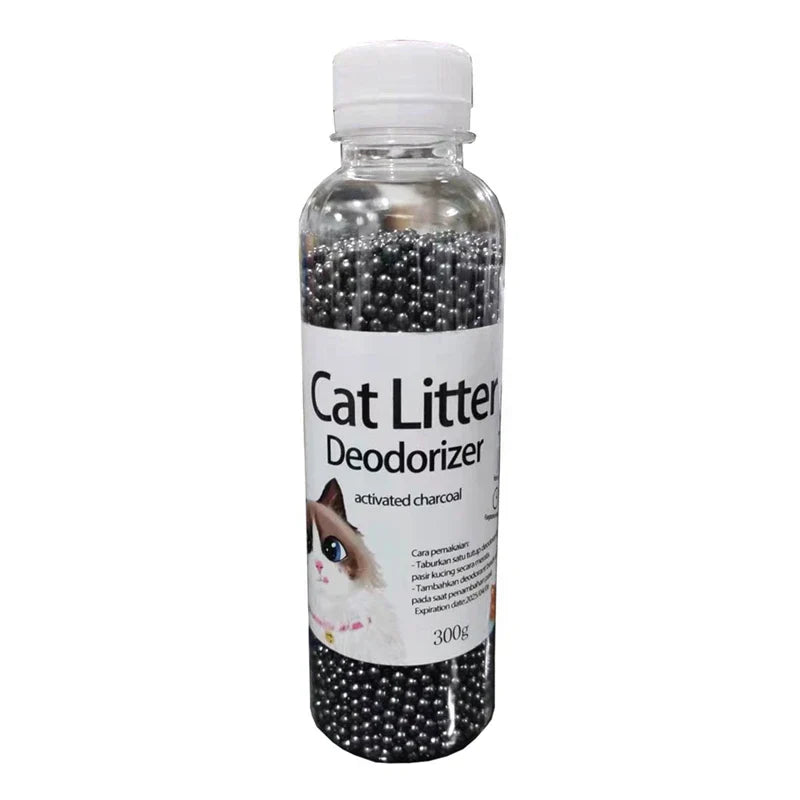 300G Kitten Litter Deodorant Beads - Easy Install, Odor Absorbing