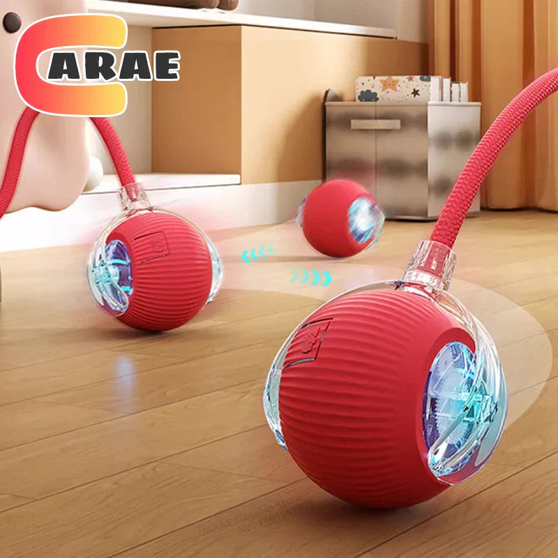 Rechargeable Interactive Cat Ball Toy - Automatic Rolling & Smart Mouse