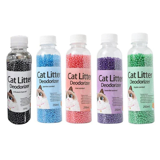 300G Kitten Litter Deodorant Beads - Easy Install, Odor Absorbing