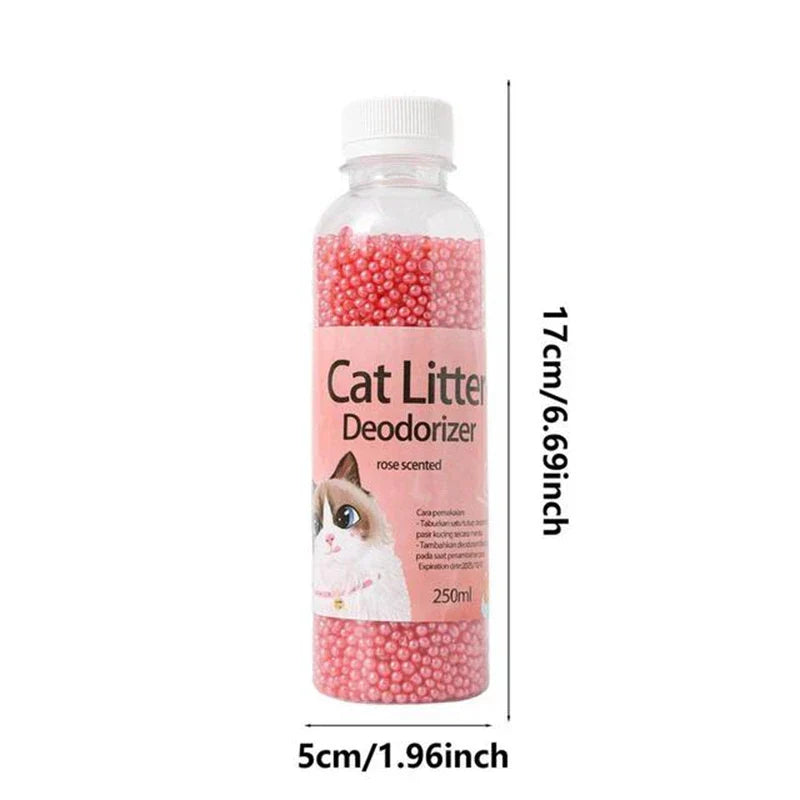 300G Kitten Litter Deodorant Beads - Easy Install, Odor Absorbing