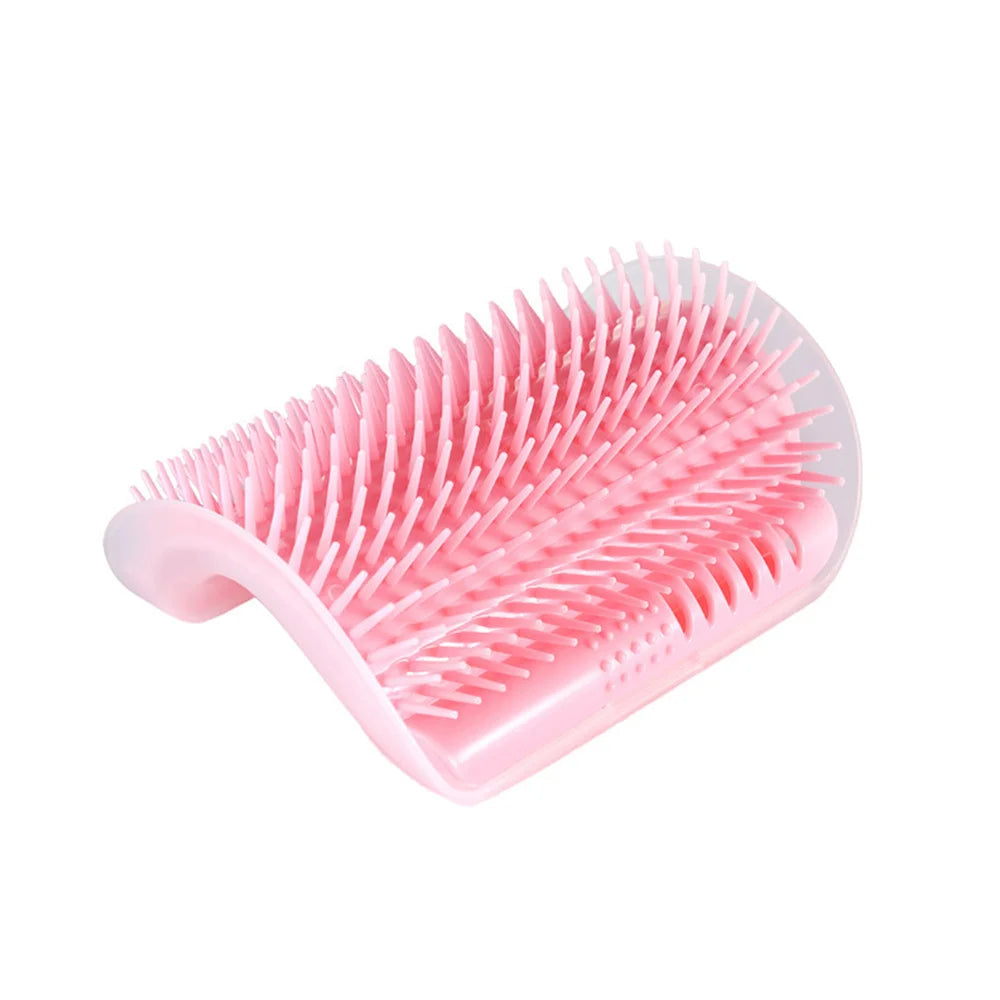 Cat Scratcher Massager & Grooming Brush - Hair Removal & Care