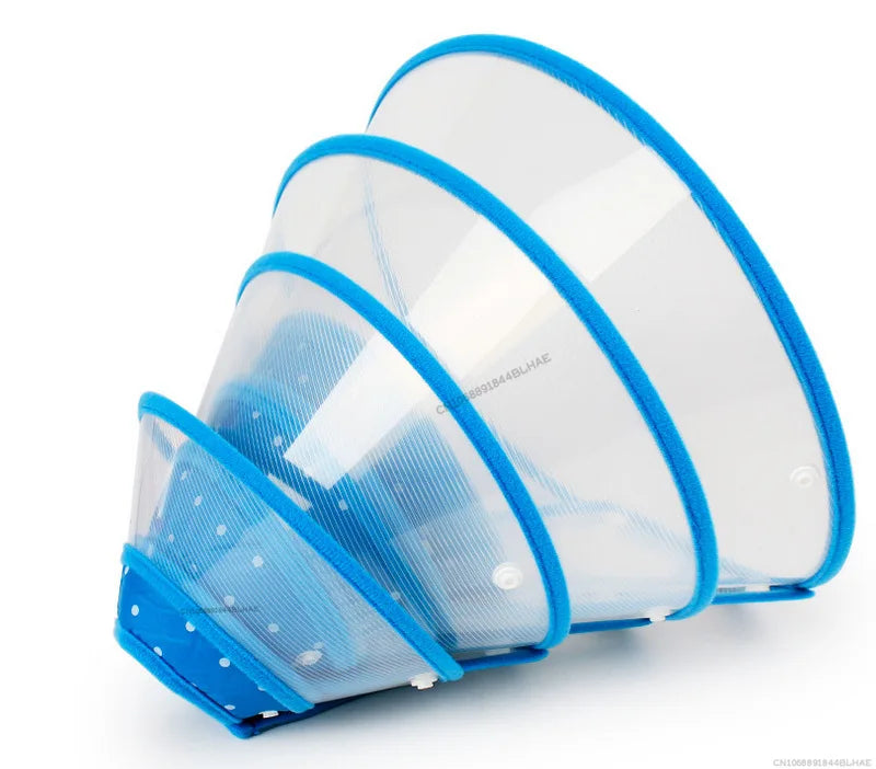 Anti-Bite Recovery Collar for Cats & Dogs - Protective Cone